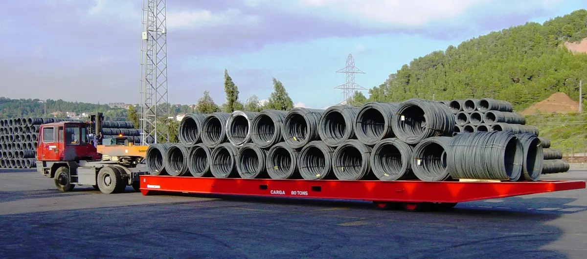 Seacom rail mounted carrier platform